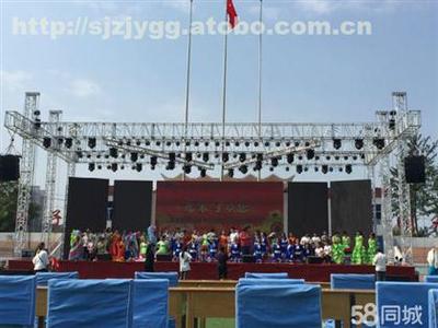 石家莊500平折疊舞臺租賃服務 純一手工廠直供，價格實惠